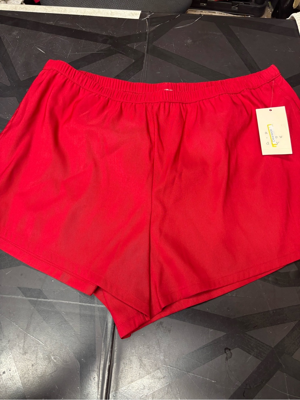 a new day Red Shorts b155s